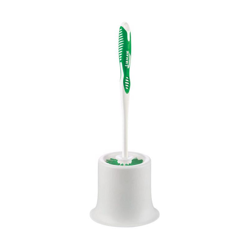 Brush With Caddy - Plastic/Rubber Handle