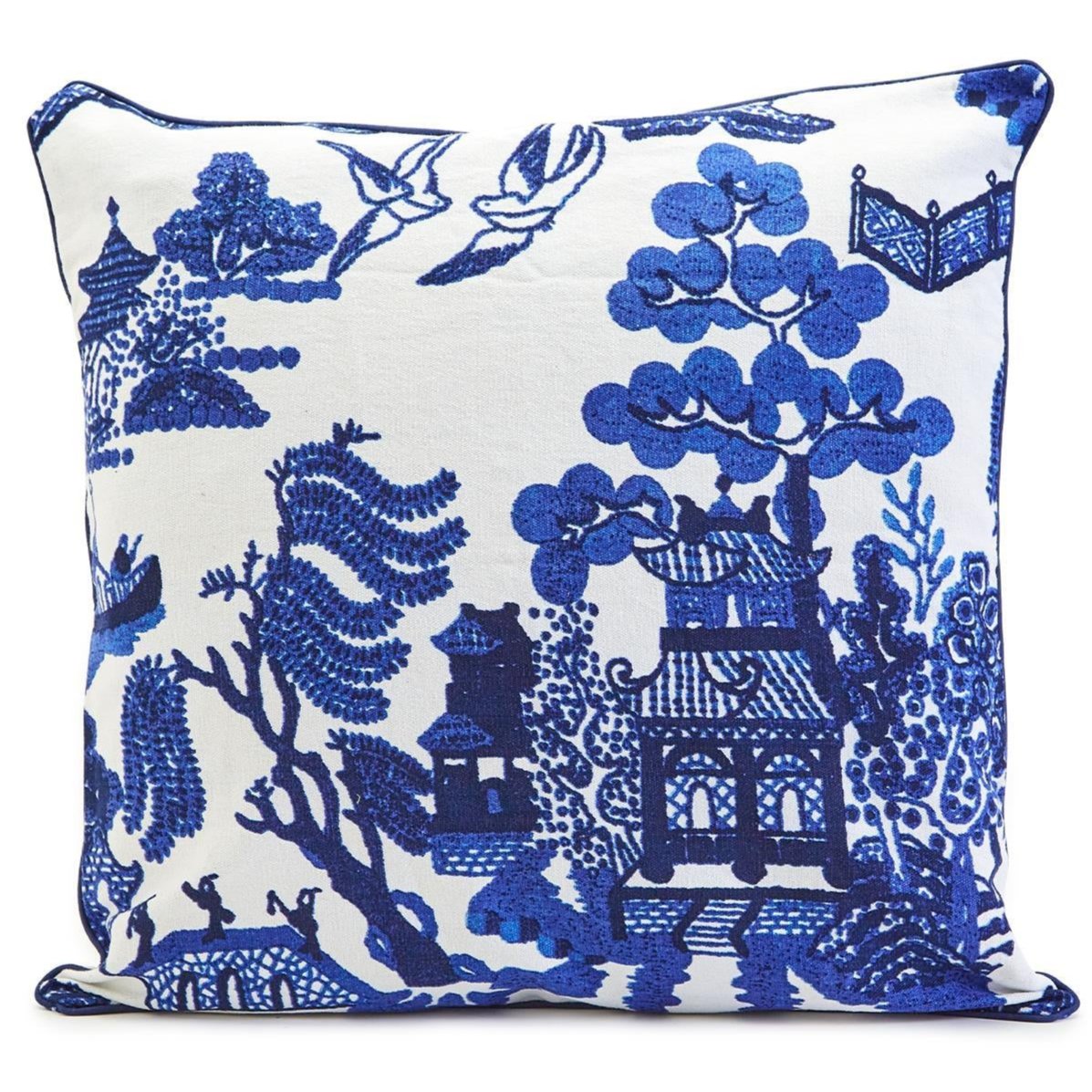 Cotton Giant Willow Double-Sided Pillow - 19.5" x 19.5"