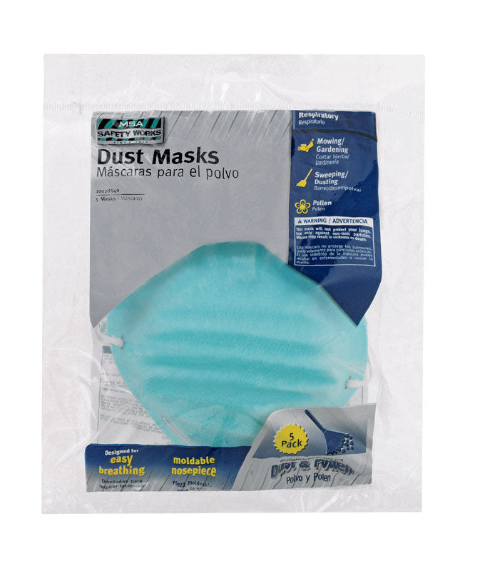 Blue Dust Mask - 5 Pack