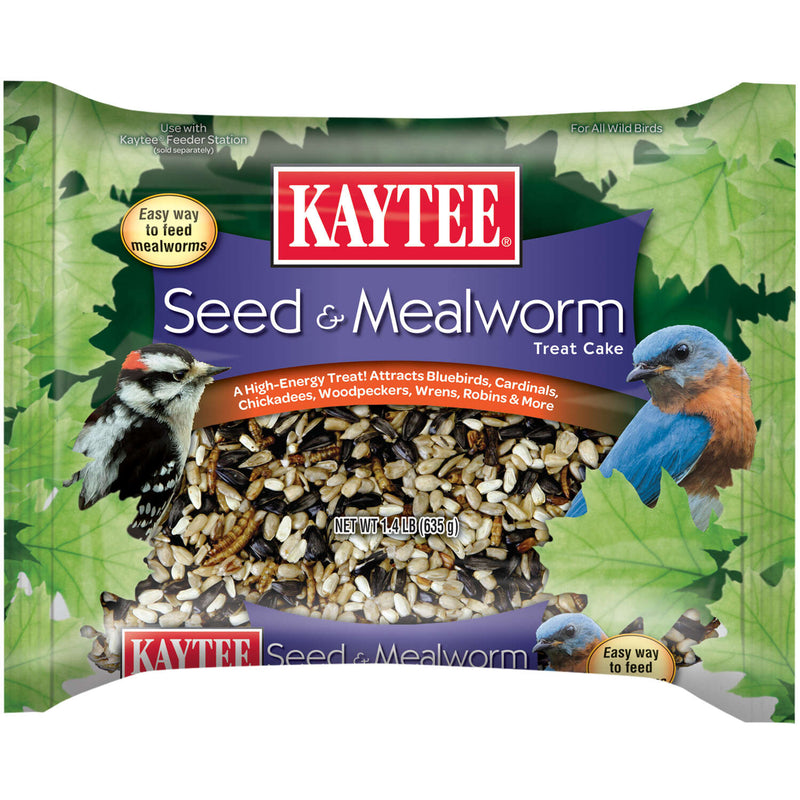 Kaytee Seed & Mealworm Cake 1.4lb
