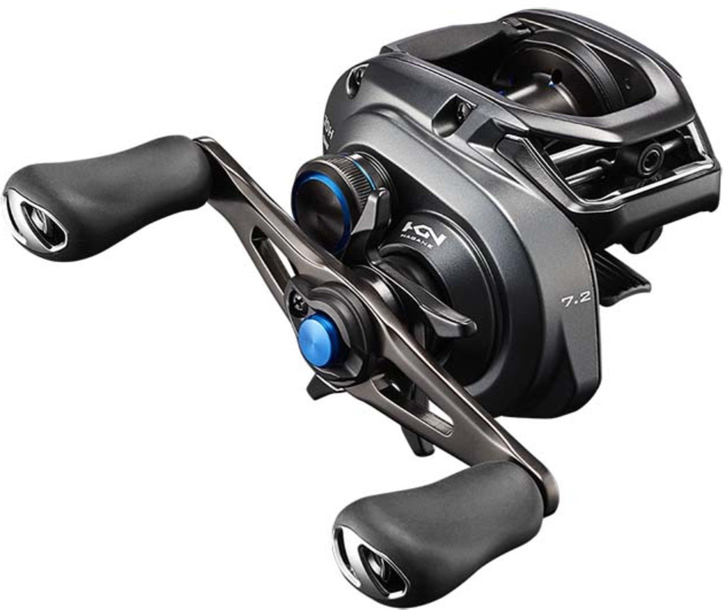 baitcasting reel with computer chip Shimano SLX MGL 70 Low Profile Baitcast Reel, Right Hand