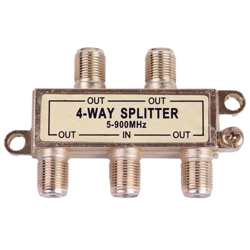 Monster 75 Ohm / 900 MHz Coaxial TV Splitters