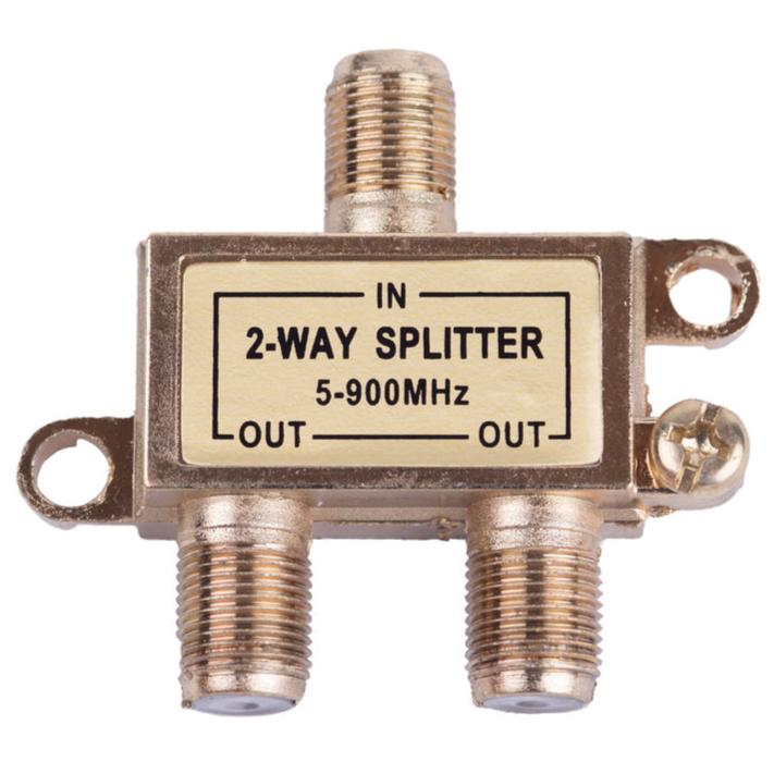 Monster 75 Ohm / 900 MHz Coaxial TV Splitters