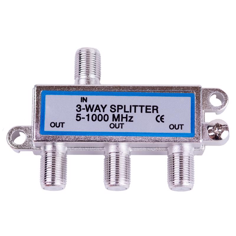 Monster 75 Ohm / 1 GHz Digital Coaxial TV Splitters
