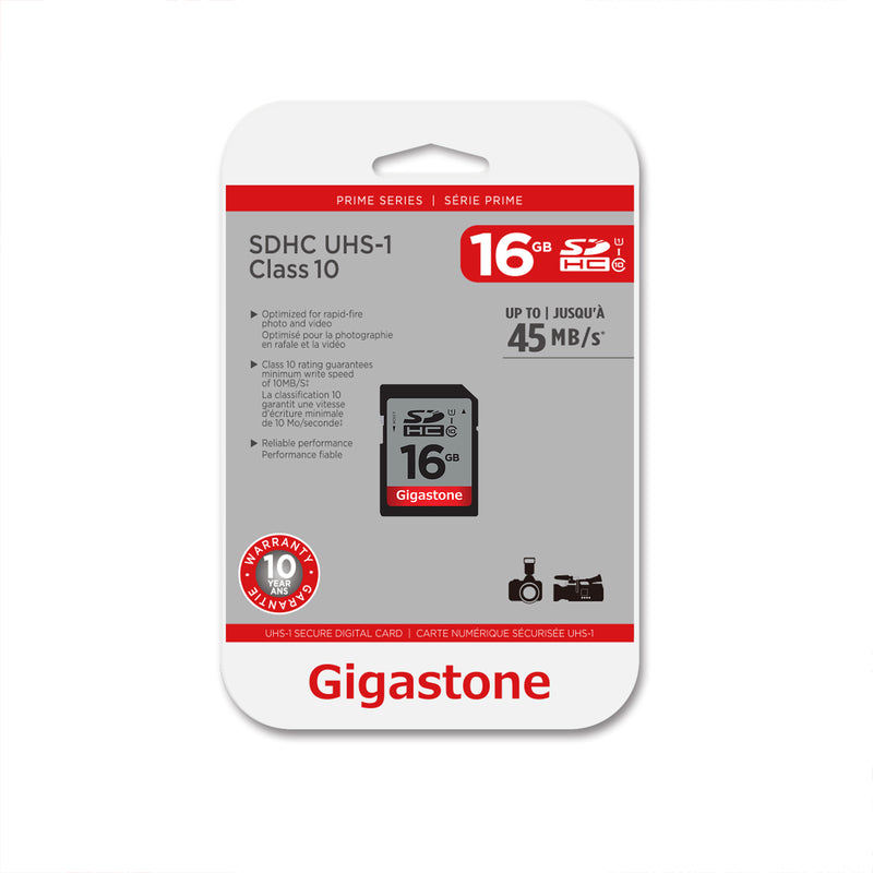 Gigastone SD HC Flash Memory Card