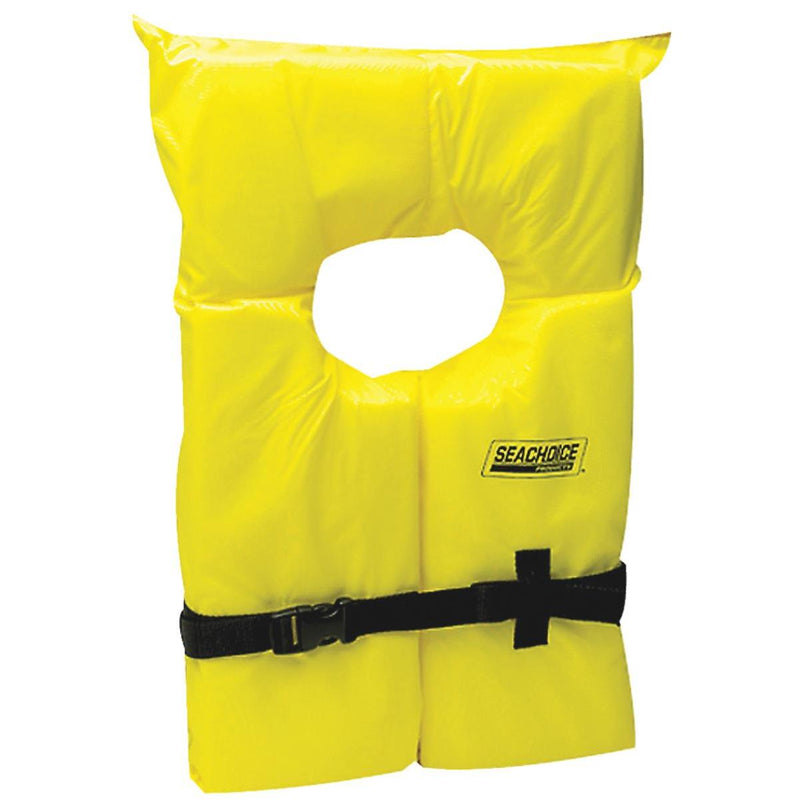 Seachoice Adult Life Vest - Yellow