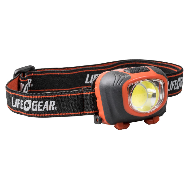 LED Head Lamp Storm Proof 260 lm - Black/Red