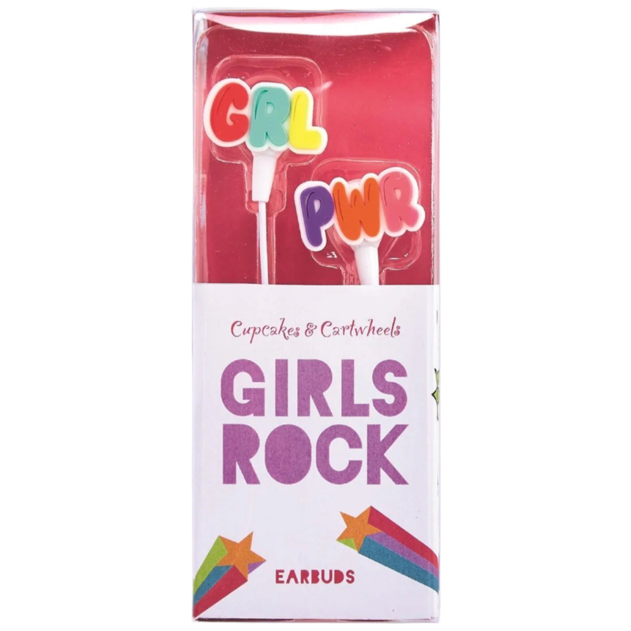 "GRL PWR" Youth Earbud Headphones