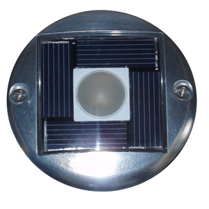 Dock Edge Flush Mount Solar Light