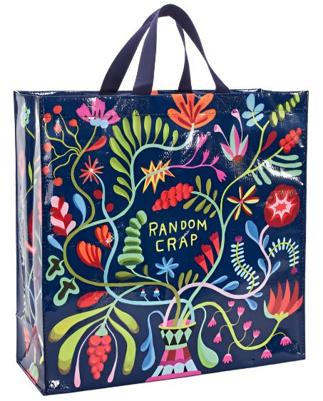 Blue Q "Random Crap" Grocery Tote