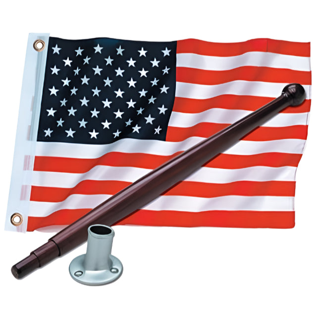Seachoice Marine Nylon USA Flag Kit - 12" x 18"