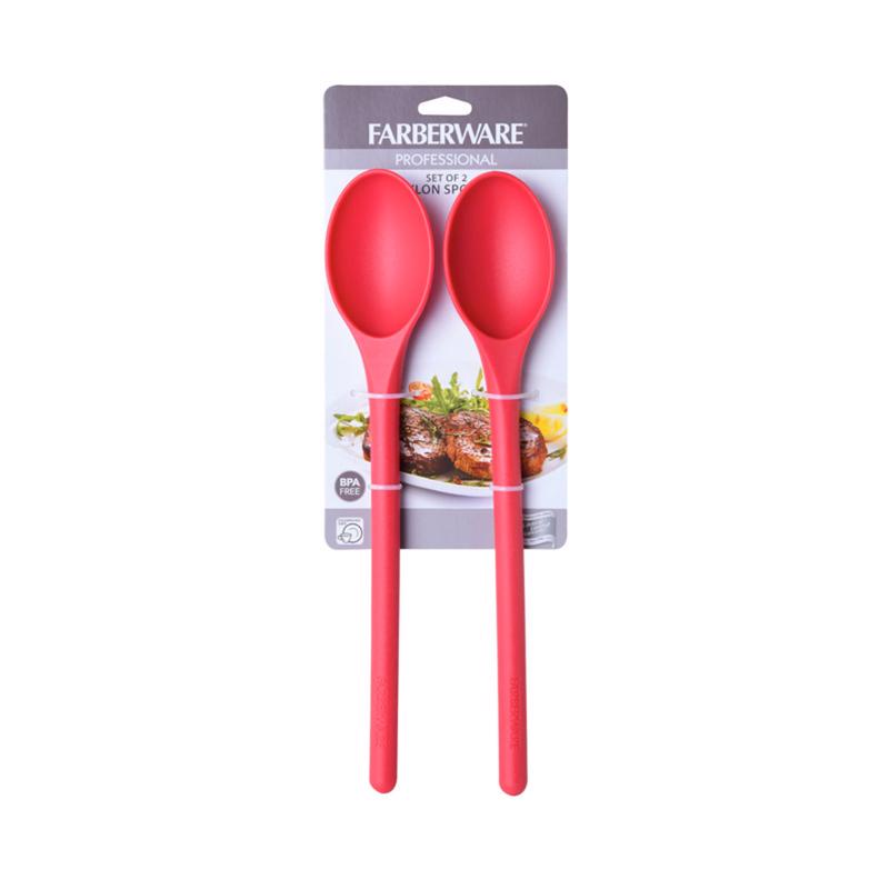 Mixing Spoons - Red Nylon/Plastic