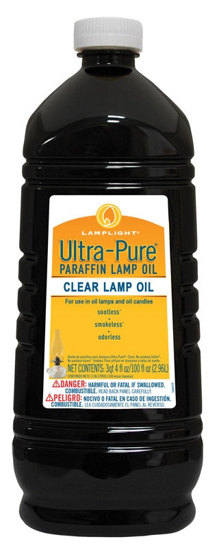 Ultra Pure Clean Burn Paraffin Oil Clear - 100 oz.