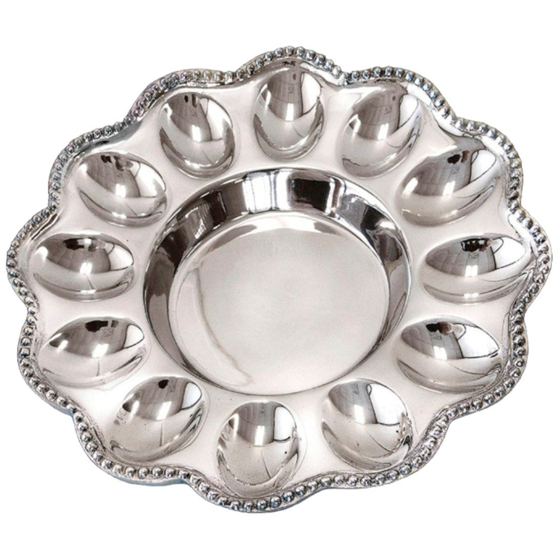 Beatriz Ball Pearl Deviled Egg Platter - 9.5"