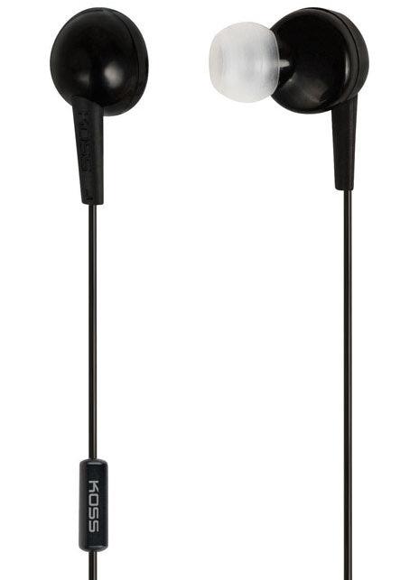 Koss Earbud Headphones w/ Inline Mic & Remote