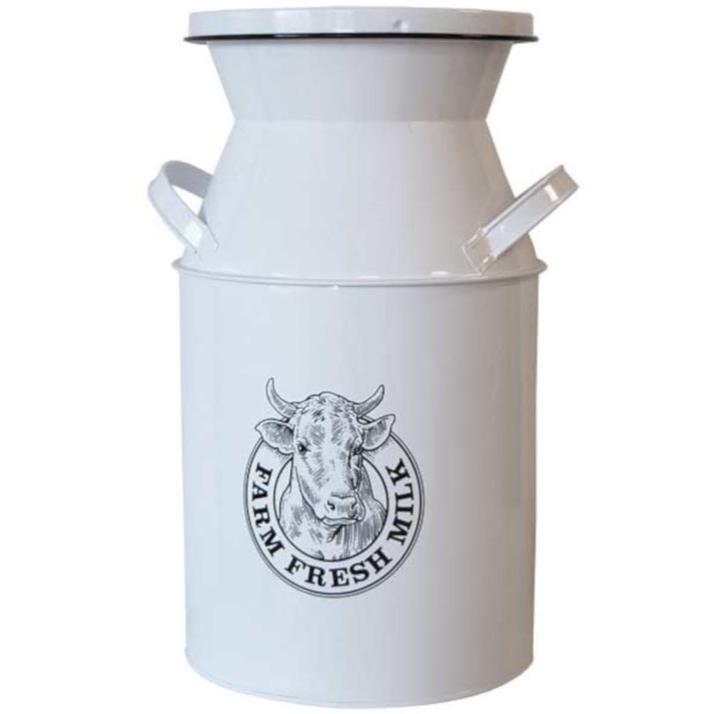 Milk Can Metal Milkhouse Planter - 16"