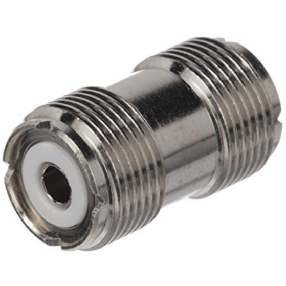 Seachoice PL258 Coaxial Marine Antenna Connector (Female, Double-Ended)