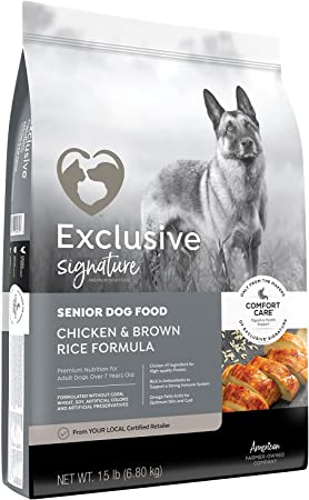 Exclusive Signature Dry Senior Dog Food