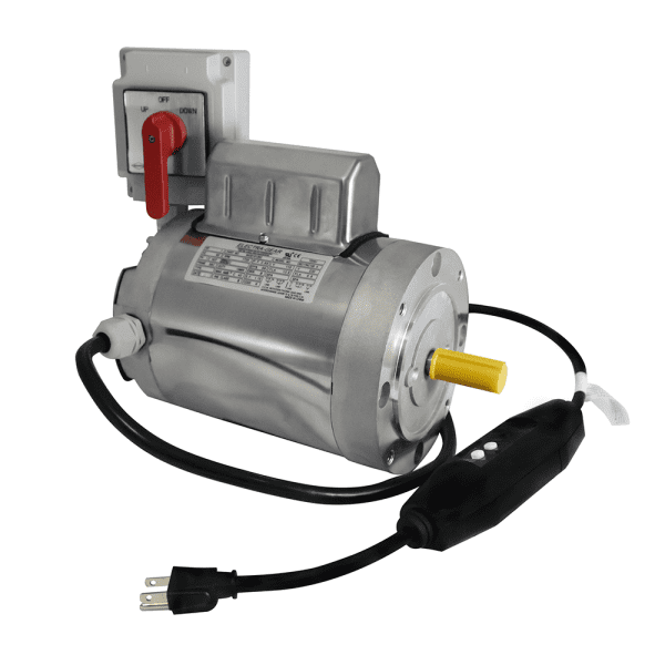 Electra-Gear 1 HP Stainless C-Face Wired Boat Lift Motor