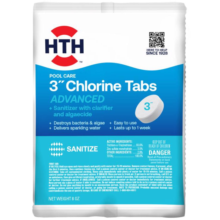 HTH 3" Chlorine Tablets (Advanced)