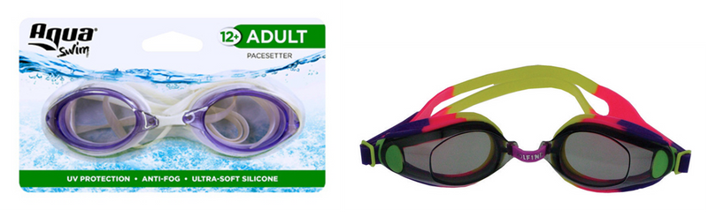 Aqua Swim Adult Pacesetter Swim Goggles