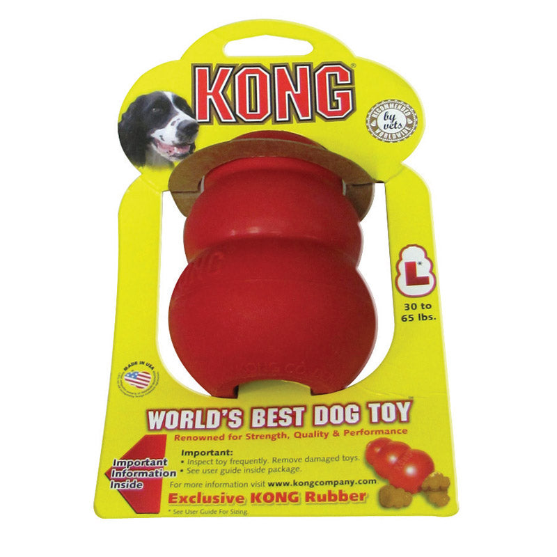 Kong Rubber Dog Toy, Large