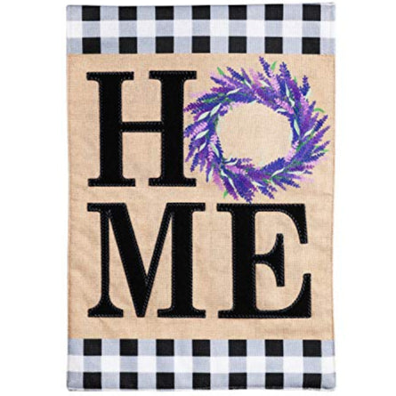 Evergreen "Welcome" Themed House Flags - 28" x 44"