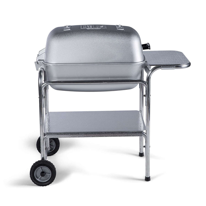PK Portable Charcoal Grill & Smoker - Silver