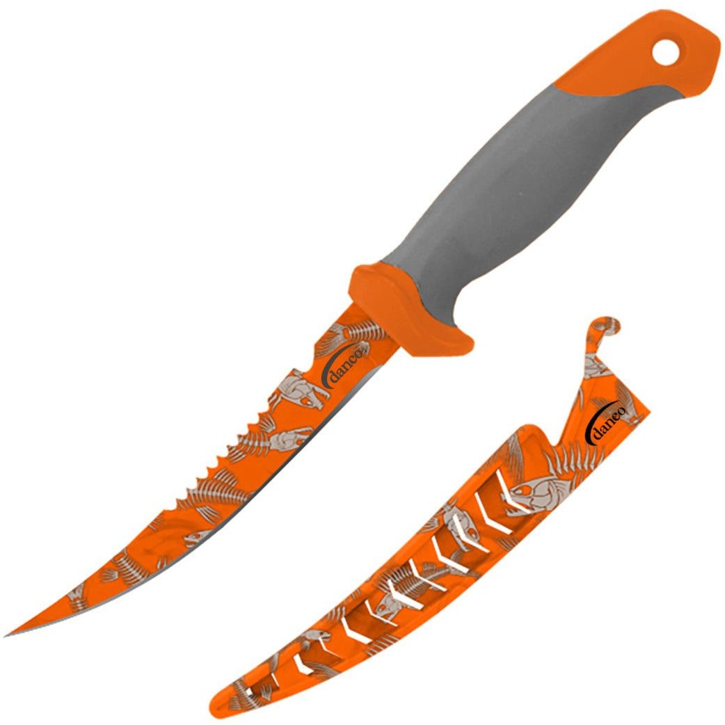 Danco Fish Fillet Knife w/ Sheath - 6"