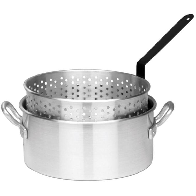 Bayou Classic Deep Fryer Pot w/ Basket - 12"