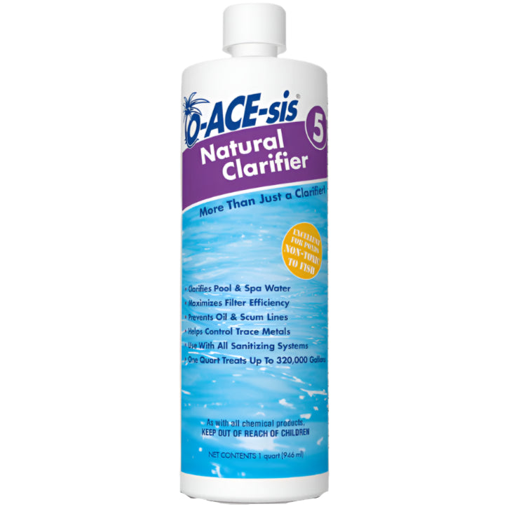O-ACE-sis Liquid Natural Pool Clarifier - 1 qt.