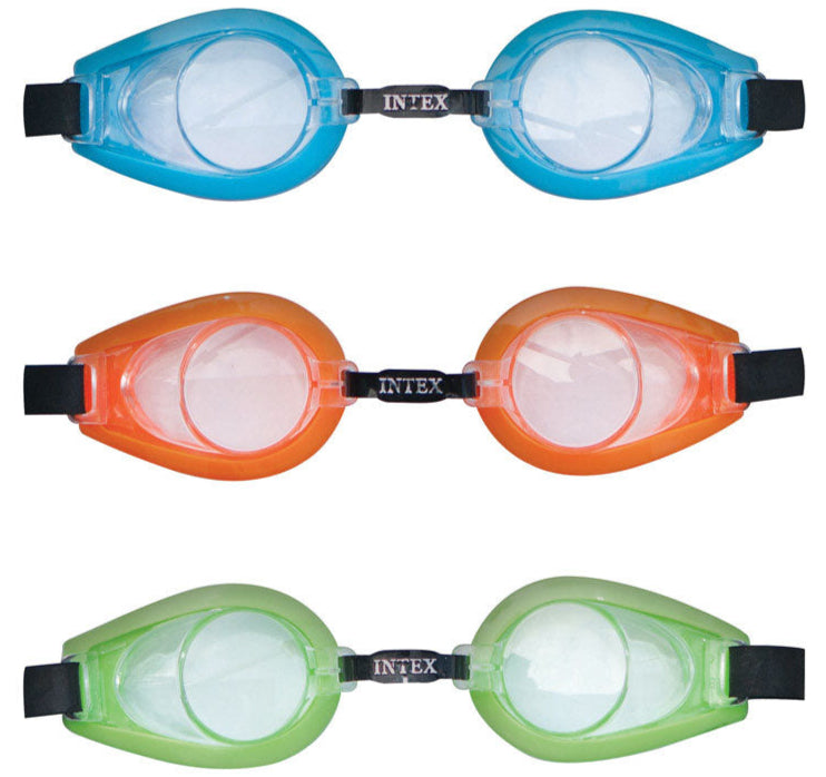 hypoallergenic swim goggles Intex Youth-Sized Polycarbonate Swimming Goggles