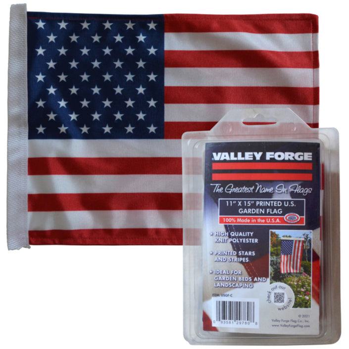 Polyester American Garden Flag - 11" x 15"