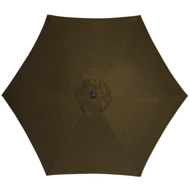 ace patio umbrellas Living Accents Tiltable Market Umbrella