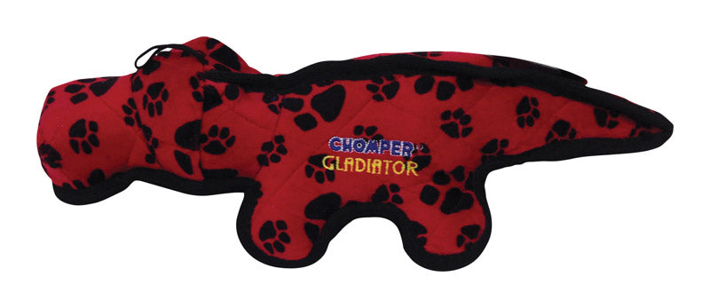 Chomper Gladiator Tuff Alligator Dog Toy - Large