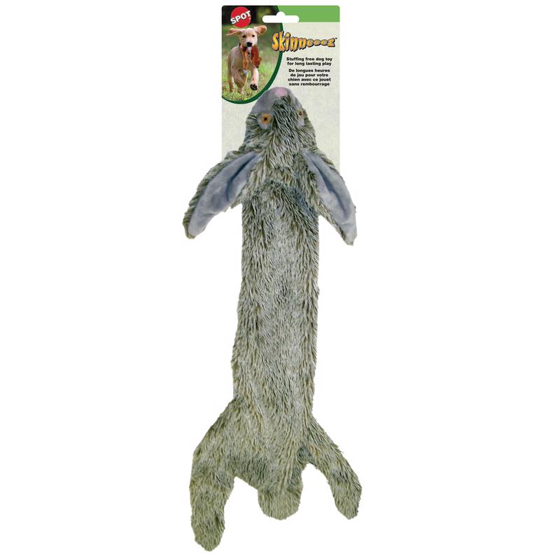 Skinneeez Plush Floppy Rabbit Dog Toy