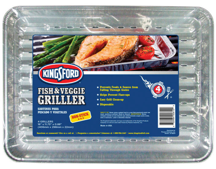 Kingsford Disposable Aluminum Grill Pans - 4 pc.