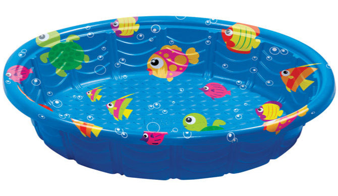 Summer Escapes Round Plastic Kiddie Wading Pool - 59"