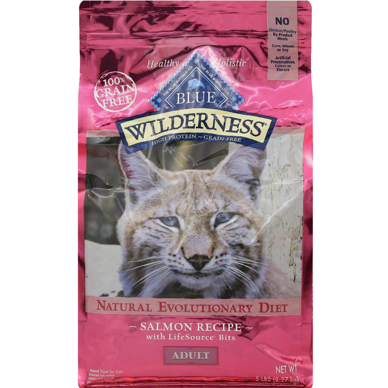 Blue Wilderness Cat Food Salmon 5 Lb.