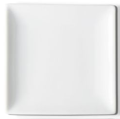 Whiteware Small Plate - Square