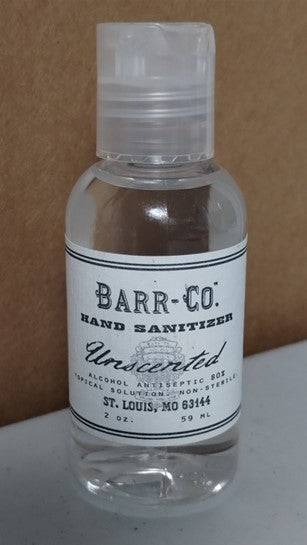 Barr Co. Hand Sanitizer, Unscented