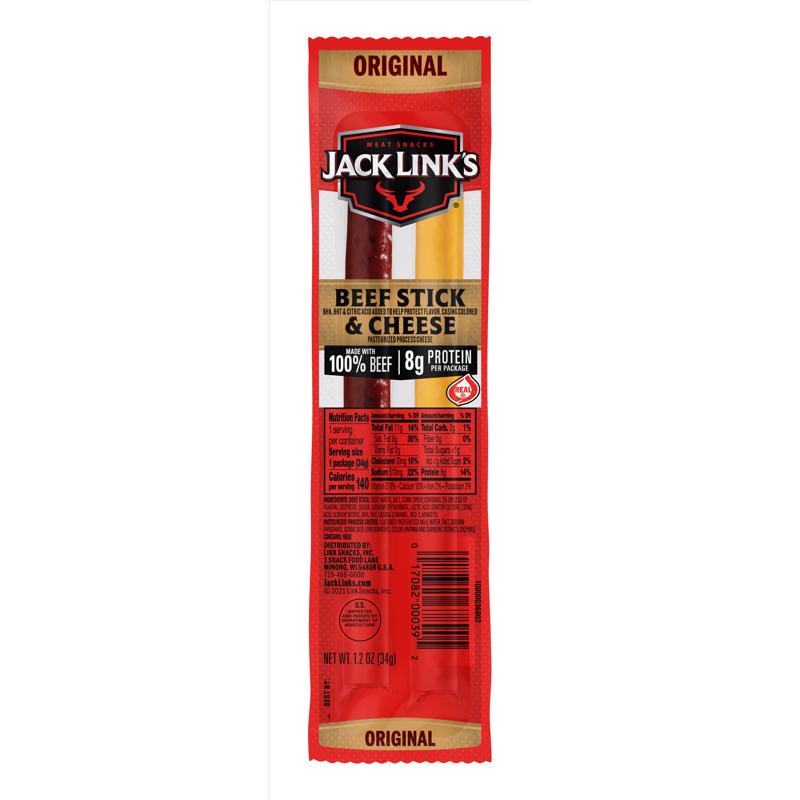 Jack Links Beef & Cheese Stick - 1.2 oz.