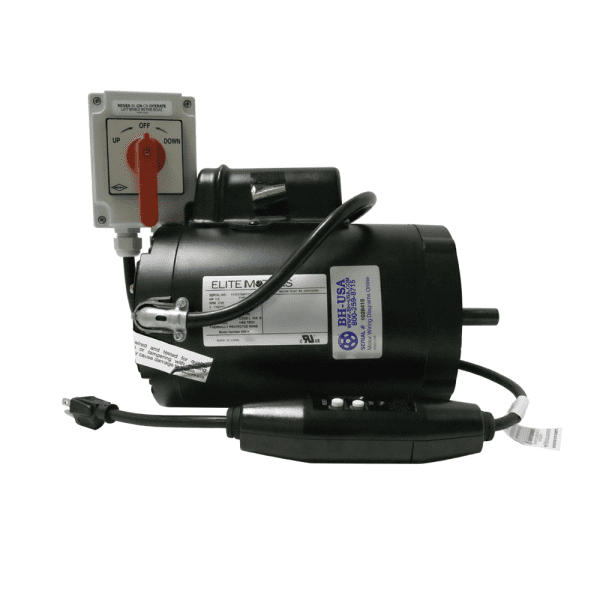 Elite 1 1/2 HP Painted C-Face Wired Boat Lift Motor