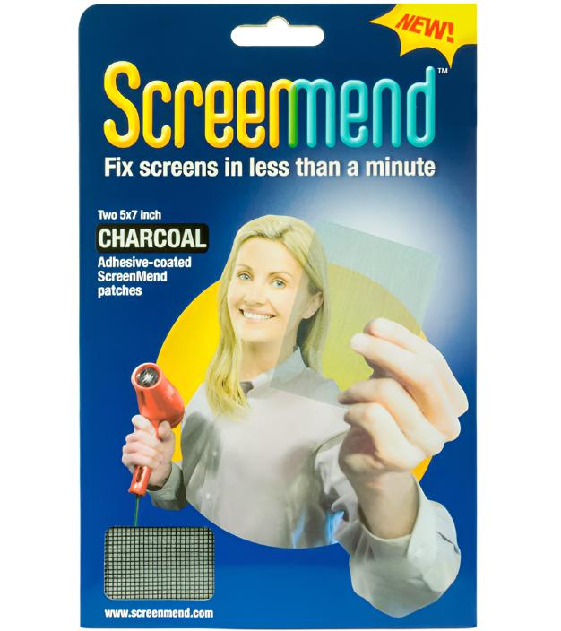 Screenmend 5" x 7" Fiberglass Screen Repair Patch - 2 pc.