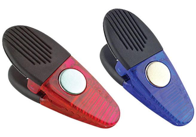 Plastic 3" Magnetic Fridge & Chip Clip
