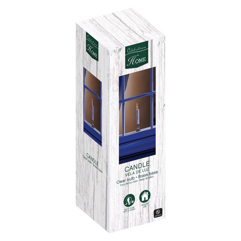 Celebrations LED Flameless Stick Candle (Light-Activated)