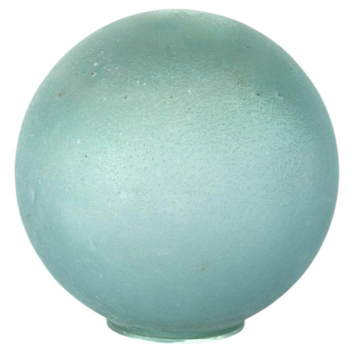 Decorative Turquoise Sea Glass Orb