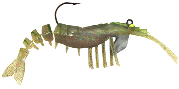 Vudu Shrimp Pre-Rigged Lures - 3.25"
