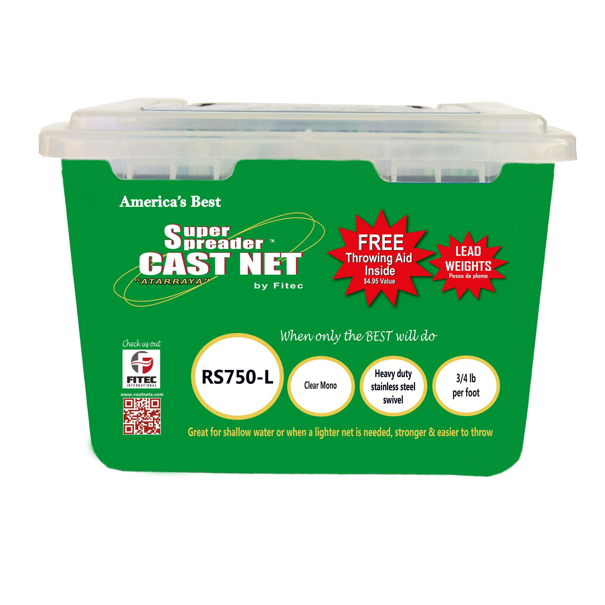 Fitec Super Spreader Cast Net