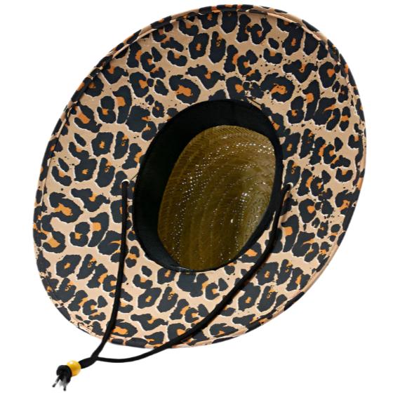 Hemlock Wide Brim Straw Lifeguard Hats